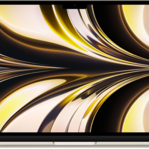 Aanbieding Apple MacBook Air (2022) Apple M2 (8 core CPU/10 core GPU) 8GB/512GB Goud QWERTY