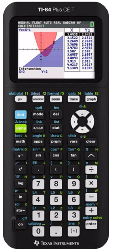 Aanbieding Texas Instruments TI-84 CE-T + Python app