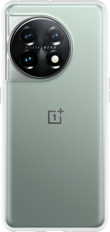 Aanbieding Just in Case Soft Design OnePlus 11 Back Cover Transparant