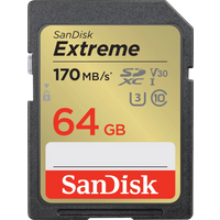 Koop SanDisk SDXC Extreme 64GB 80MB/s