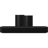 Koop Sonos Beam Gen2 Zwart + 2x Era 100 Zwart
