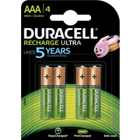 Koop Duracell Recharge Ultra AAA-batterijen 4 stuks