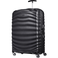 Koop Samsonite Lite-Shock Spinner 75cm Black