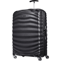 Koop Samsonite Lite-Shock Spinner 75cm Black